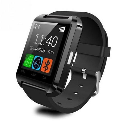 Relógio Bluetooth Smartwatch U8 Black Iphone e Android - Mega Page