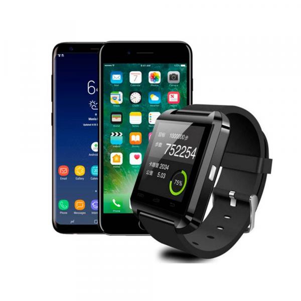 Relógio Bluetooth Smartwatch U8 Inteligente Atende Ligação Mãos Livres - Mega Page