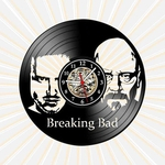 Relógio Breaking Bad Filmes Series TV Nerd Geek Vinil LP