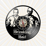 Relógio Breaking Bad Filmes Series TV Nerd Geek Vinil LP