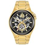 Relógio Bulova 98a178 Masculino Automático Dourado