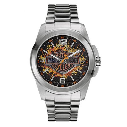 Relógio Bulova Analógico Harley Davidson WH30528T Masculino