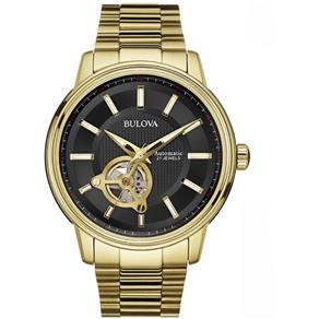 Relógio Bulova Automatico Analógico Masculino 21 Jewels WB22319S