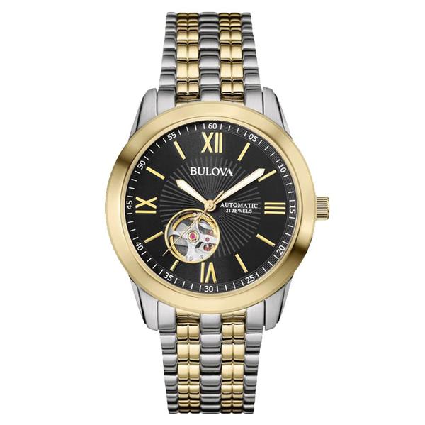 Relógio Bulova Automático Esqueleto 21 Jewels WB32004P