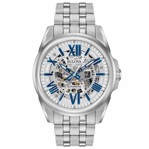 Relógio Bulova Automático Esqueleto Masculino Analógico WB31998F - 96A187