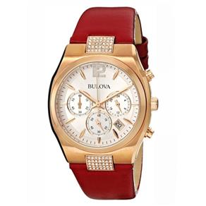 Relógio Bulova Cronógrafo Analógico Feminino WB27967V