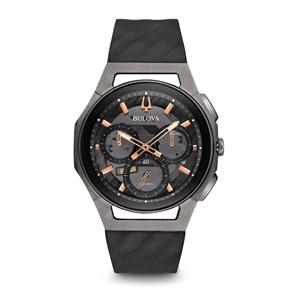 Relógio Bulova Curv Masculino Wb31881c 98a162 Titânio