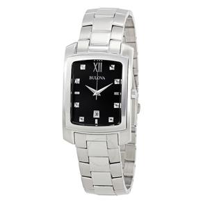 Relógio Bulova Diamond Masculino 96D125