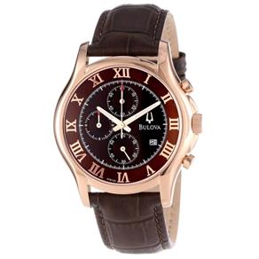 Relógio Bulova Dress Unissex Cronógrafo Unissex WB22104P - 97B120