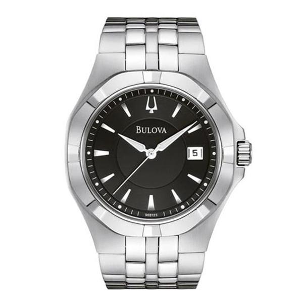 Relógio Bulova Dress WB21614T Prata Masculino Original