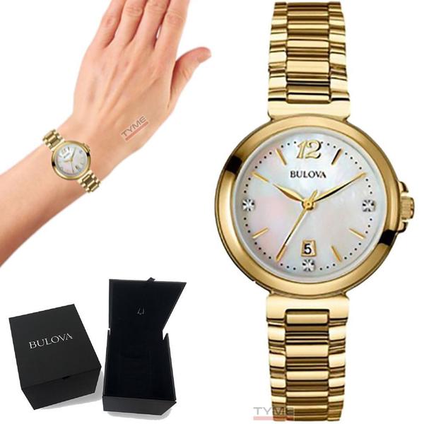 Relógio Bulova Feminino Diamond WB27930H / 97P110