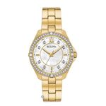 Relogio Bulova Feminino Dourado Madrepérola BCF549169575