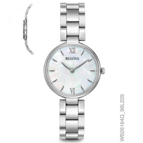 Relógio Bulova Feminino Ref: Wb26164q Slim