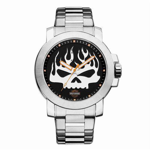 Relógio Bulova Harley Davidson Analógico Masculino Wh30135t