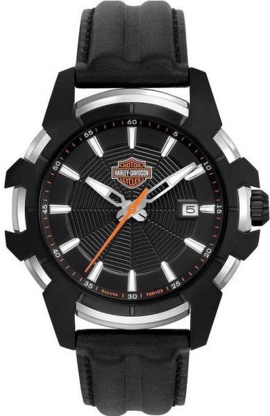 Relógio Bulova Harley Davidson WH30073D Preto Original