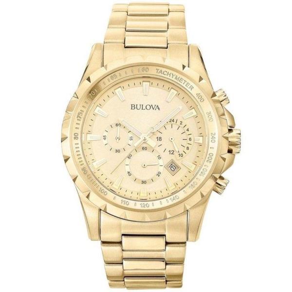 Relógio Bulova Marina Star WB30864X Dourado Masc Original