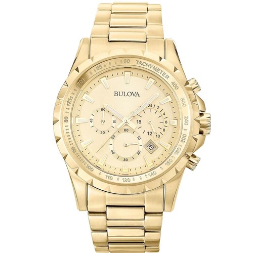 Relógio Bulova Marine Star Analógico Wb30864x Dourado