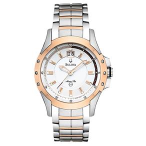 Relógio Bulova Marine Star Masculino Wb31630Z Analógico e Calendário Resistente à Água 100M