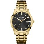 Relógio Bulova Masculino Classico Wb22444u Dourado Analogico