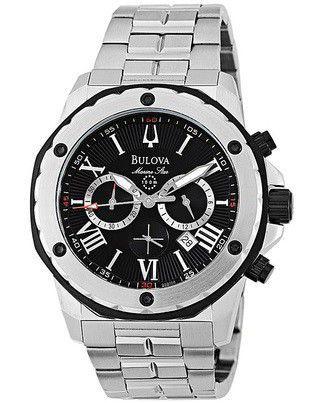 RELÓGIO BULOVA MASCULINO MARINE STAR CRONÓGRAFO WB30873T - Cod Interno 030020896 - WB30873T