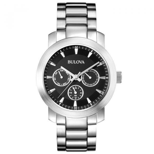 Relógio Bulova Masculino Ref: Wb31970t Multifunção Prateado