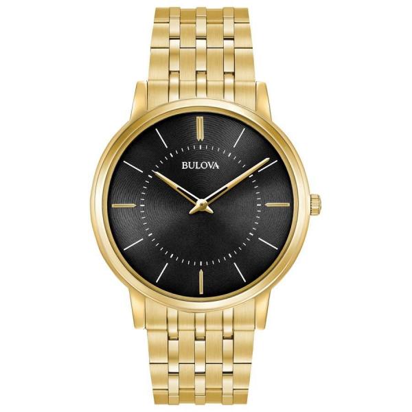 Relógio Bulova Masculino Ref: Wb22436u Slim Dourado