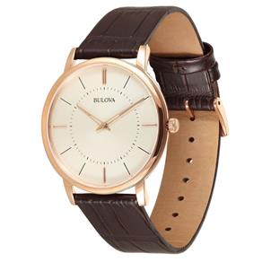 Relógio Bulova Masculino Slim Rose - Wb22436x