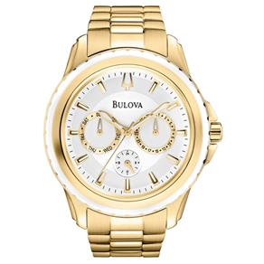 Relógio Bulova Masculino Wb22177H Analógico e Calendário Resistente à Água 100M