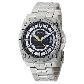 Relógio Bulova Precisionist Masculino Wb31014A Analógico, Calendário Resistente à Água 300M