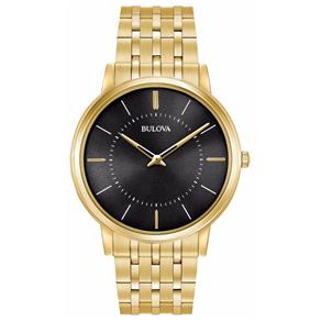 Relógio Bulova Ultra Slim Gold 97a127