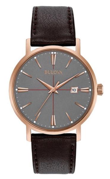 Relógio Bulova Unissex Pulseira de Couro 97b154n - Cod 30029442