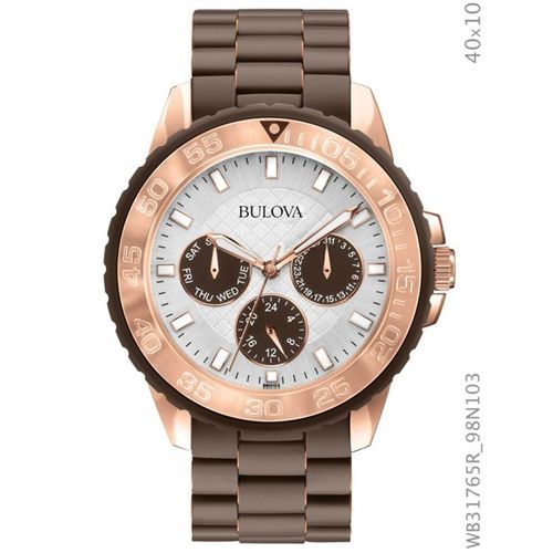 Relógio Bulova Unissex Rosé Wb31765r