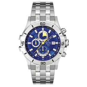 Relógio Bulova Wb30999f Cronógrafo Calendário Resistente à Água 100m