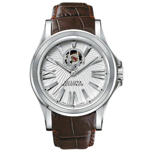 Relógio Bulova Wb21838q Marrom Escuro