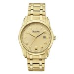 Relógio Bulova - Wb21294g - 97b112 - Analógico - Dourado - Unissex