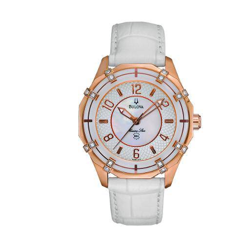 Relógio Bulova Wb38188b Branco