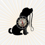 Relógio Cachorro Pets Veterinária PetShop Animais Vinil LP