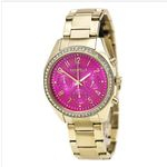 Relogio Caravelle New york By Bulova Com Fundo Roza feminino