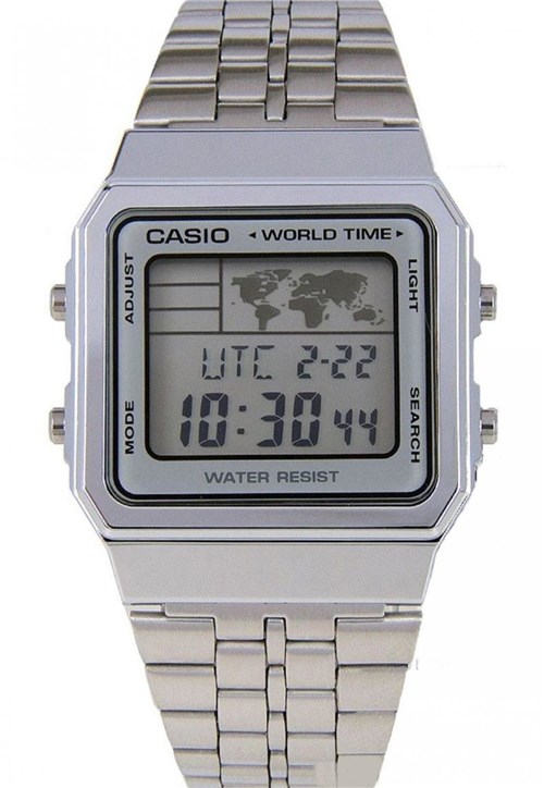 Relógio Casio A500Wa7Df Prata