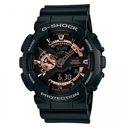 Relógio Casio Ana-Digi Masculino G-Shock - GA-110RG-1ADR