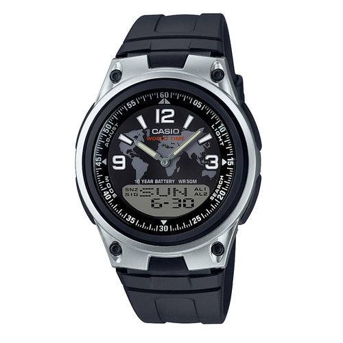 Relógio Casio Anadigi Masculino Aw-80-1a2vdf