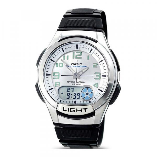 Relógio Casio - Aq-180W-7Bvdf - World Time - Temporizador