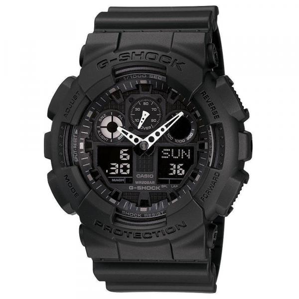 Relogio Casio Automatico G-Shock Unissex GA-100cm Preto