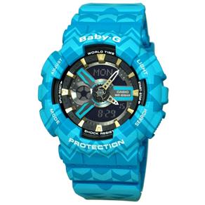 Relógio Casio Baby-g Anadigi Feminino Ba-110tp-2adr