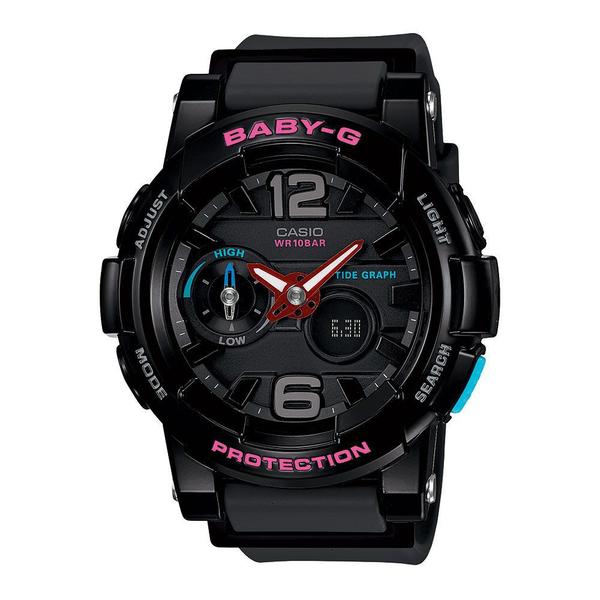 Relógio Casio Baby-G Anadigi Feminino BGA-180-1BDR