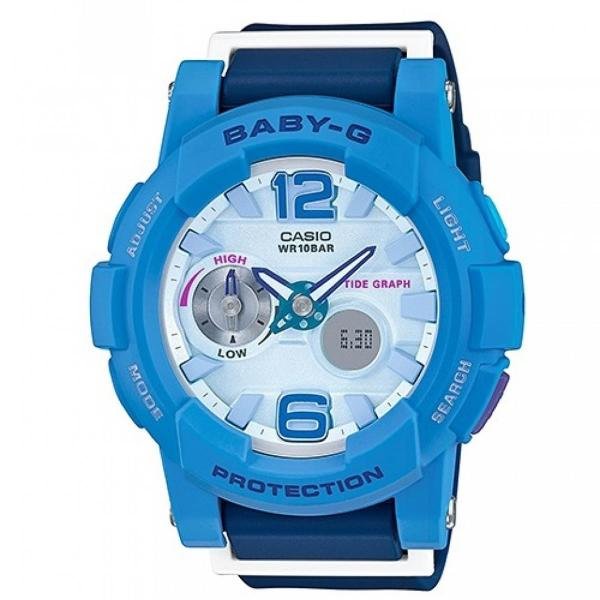 Relógio Casio Baby-G Anadigi Feminino BGA-180-2B3DR