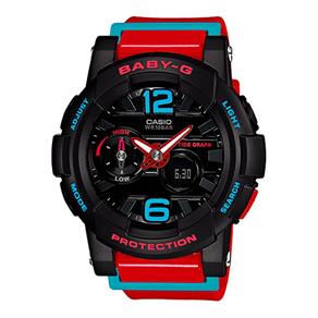 Relógio Casio Baby-G BGA-180-4BDR Vermelho/Preto