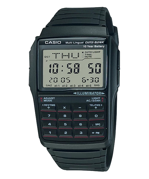 Relógio Casio Data Bank Masculino Dbc-32-1adf