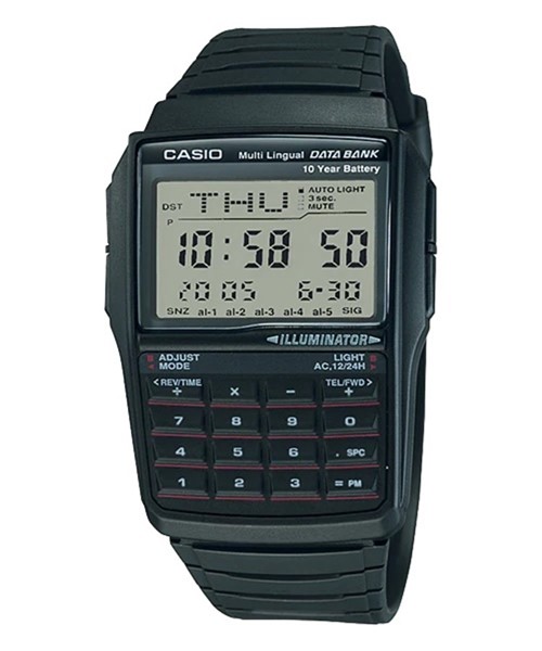 Relógio Casio Databank Calculadora Dbc-32-1adf