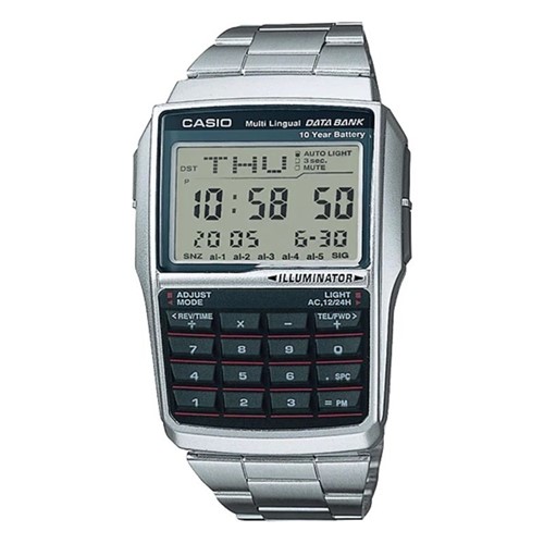 Relógio Casio Databank Calculadora DBC-32D-1ADF